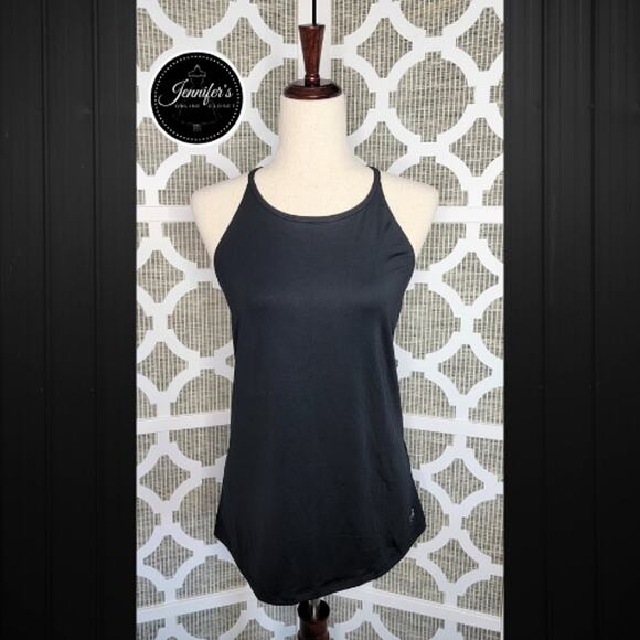 Under Armour NWT Women's Black Wishbone Tank Top Size L - Picture 1 of 11